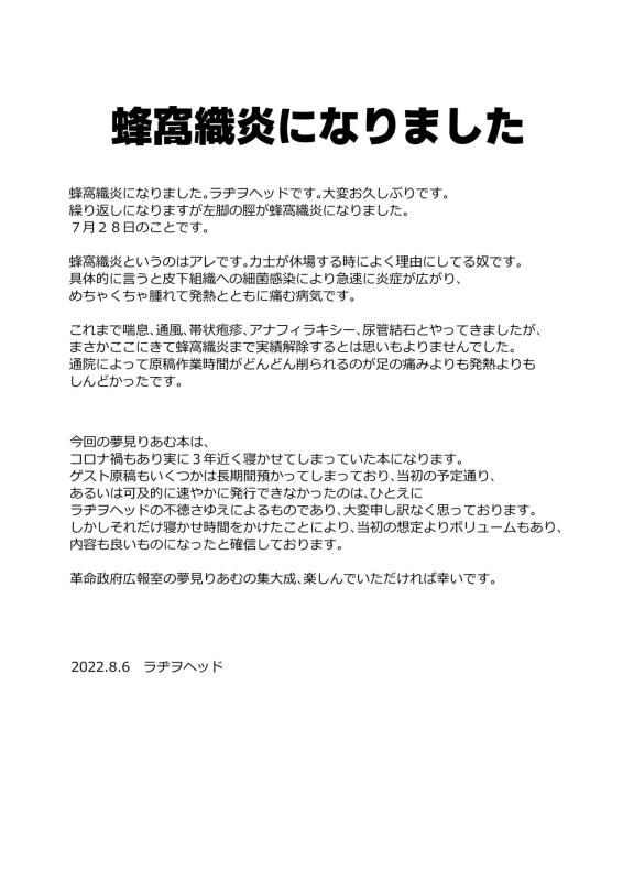 [Kakumei Seifu Kouhoushitsu (Various)] Yumemi Riamu Futanari Enjou Haishin (THE_46