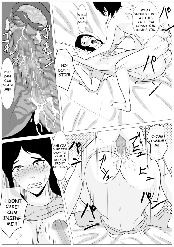 [Kemushi No Bansan Kai] Omae no Kaa-chan Kirei da na - Dakasero yo Let Me Have Sex with Your Bea_28