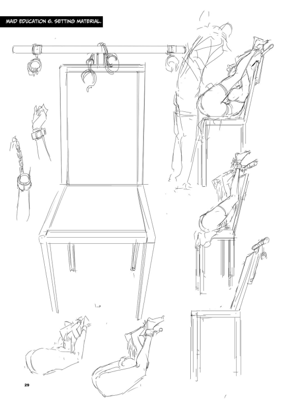 [Kyockchokyock (Kyockcho)] Maid Kyouiku. 6 -Botsuraku Kizoku Rurikawa Tsubaki- [English] [Digital]_28