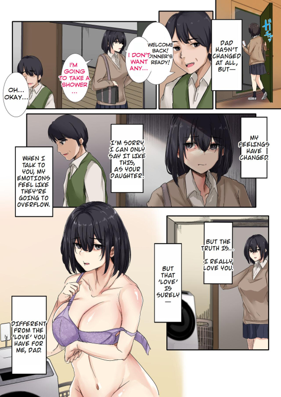 [Merukoro (KANIKORO)] Otou-san to Sex Shitara Dame desu ka Is it wrong to have sex with my dad [English] [MTL]_12