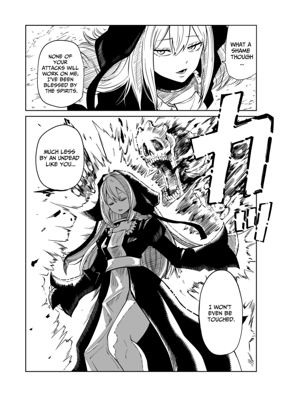 [Mikenekohanten (Sakamoto Kafka)] Tsuyo Tsuyo Seijo Buzama Make Super Strong Saintess, Loses Abys_04