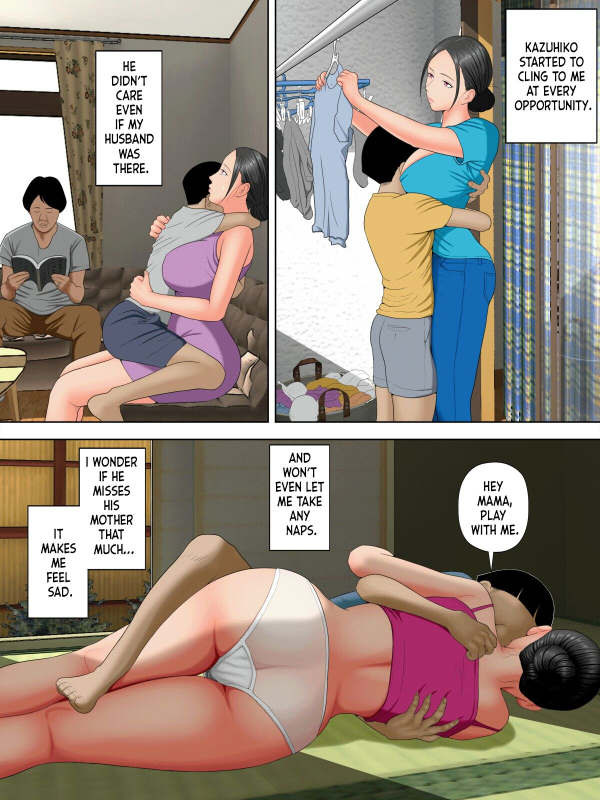 [Minazuki Mikka] Otto no tsurego ni, komattemasu. Trouble With My Husband’s Son. [English][Chalklog]_06