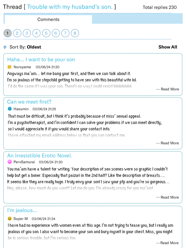 [Minazuki Mikka] Otto no tsurego ni, komattemasu. Trouble With My Husband’s Son. [English][Chalklog]_42