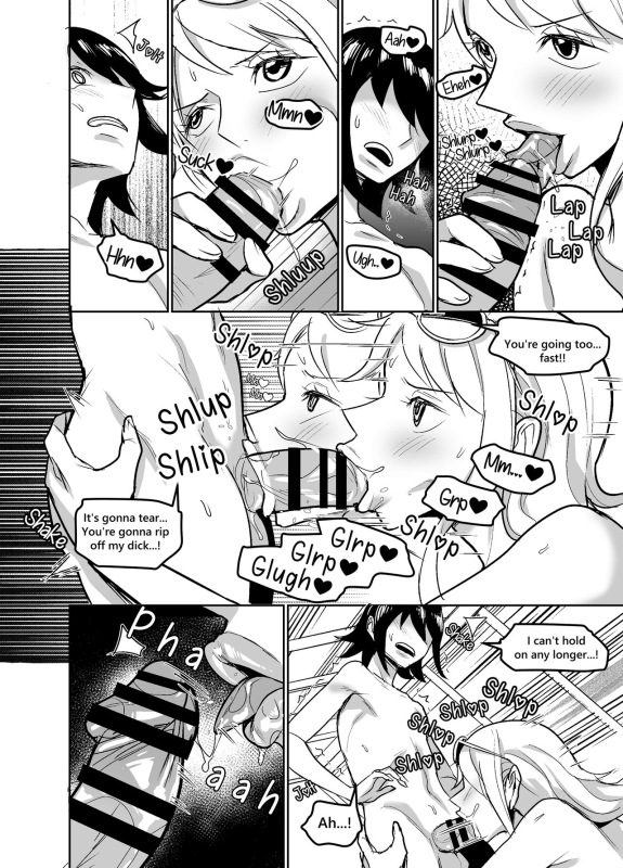 [REM9 (Hamiltan)] NamiRobi OneShota Vacance NamiRobi OneShota Vacation (One Piece) [English]_15