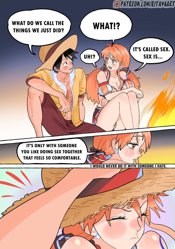 [Rita Ya] The Shipwrecked Deserted Island Incident (One Piece)_21