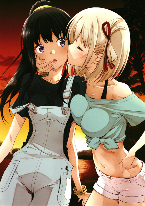 [Ruri Ruri Kikaku (Izumi Mahiru, Kirisawa Shinji, Ruki)] Lyco Lyco Crisis Extra Mission Start (Lycoris Recoil)_02