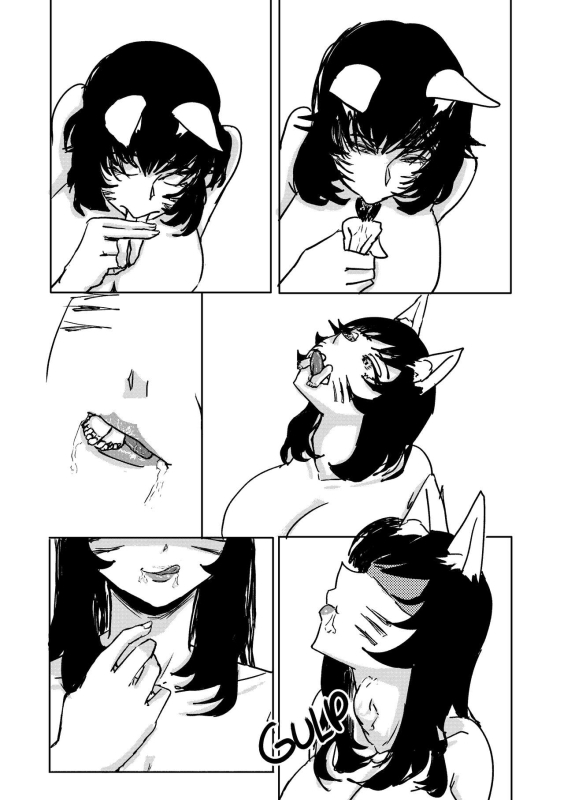 [Shoulder Enjoyer] Ahri's Meal (redraw)_6