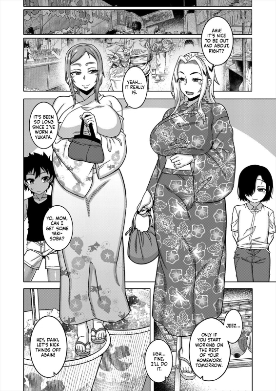 [Takatsu] Boku no Kaa-chan to Ore no Mama Ch. 3 (COMIC MILF 2024-04 Vol. 77) [English] [flash11] [Digital]_21