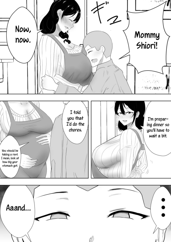 [Tarobaum] Tomokano Kaa-chan Soushuuhen Kakiorishi Manga [Shiori Mama Body Hara Namaecchi Hen] [English] [jo_03