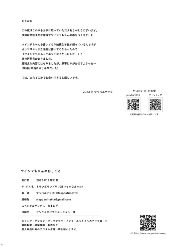 [Trampoline Pudding (Mappa Ninatta)] Twinte-chan no Oshigoto [Digital]_28