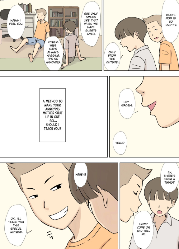 [Urakan] Numa Haha Wanpaku Musuko no Mama Ijiri Trapped Mother Naughty Son Playing With His Mom [English] [Chalk_47