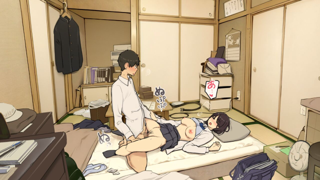 [Wakamatsu] Kazoku zaitaku-chu demo jibun no heya de nantoka sekkusu suru gakusei jidai_09