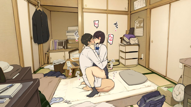 [Wakamatsu] Kazoku zaitaku-chu demo jibun no heya de nantoka sekkusu suru gakusei jidai_11