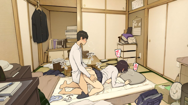 [Wakamatsu] Kazoku zaitaku-chu demo jibun no heya de nantoka sekkusu suru gakusei jidai_12