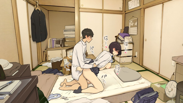 [Wakamatsu] Kazoku zaitaku-chu demo jibun no heya de nantoka sekkusu suru gakusei jidai_13