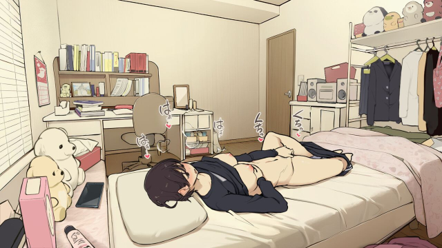 [Wakamatsu] Kazoku zaitaku-chu demo jibun no heya de nantoka sekkusu suru gakusei jidai_19