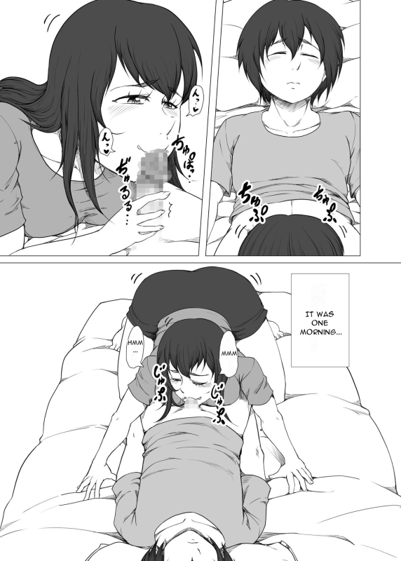 [Yanonoshiya (Yanonoshin)] Haha ga Musuko no Asadachi Chinpo ni Hatsujou! Kuc_01