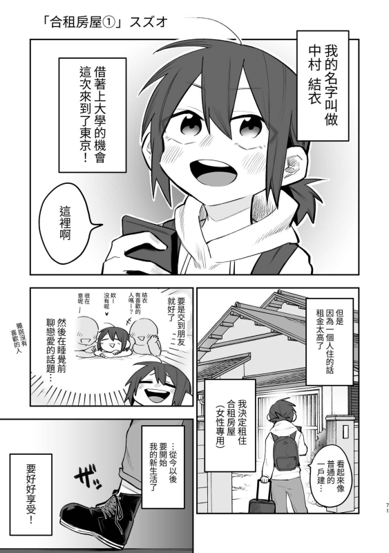 [ZUOJISAN] シェアハウス～3P百合えっち～_01