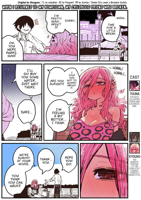 [Zyugoya] Jimoto ni Kaettekitara Osananajimi ga Kowareteta When I Returned to_017