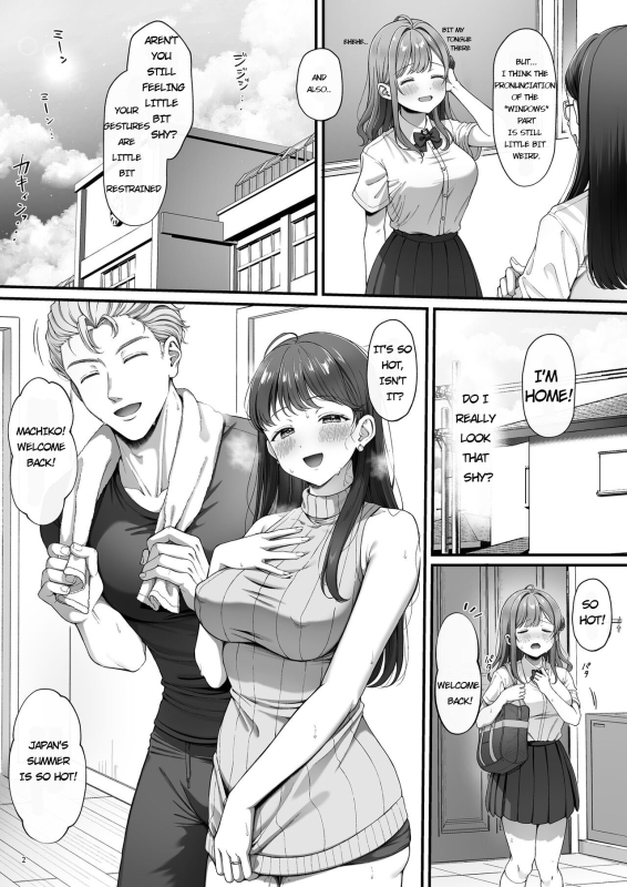 [diletta (nama)] Summer Time Homestay ni Kita Dekachin Ryuugakusei ni Kaihatsu sareta Shojo [English]_03