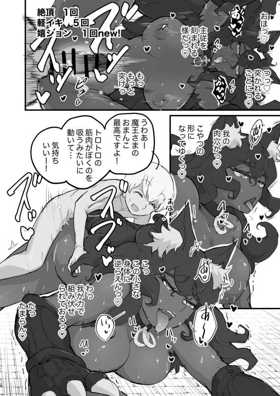 [kuro inu sha (Inumaru)] Onna Maou, Tensei Yuusha-kun no Inu ni Naru_10