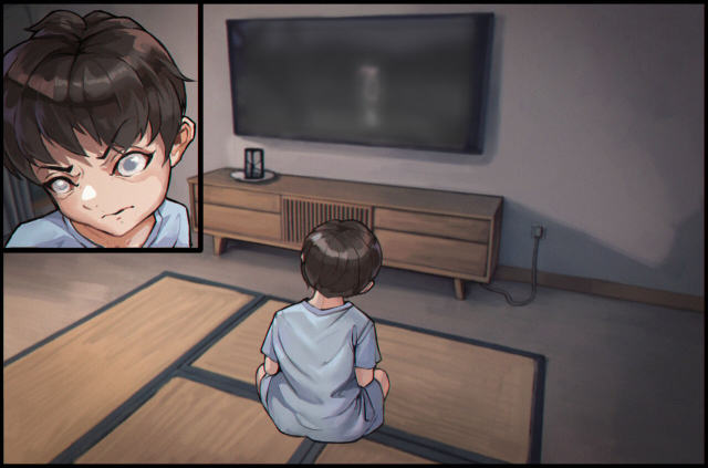 触手の苗床化孕み袋 人妻と夫がオナニーしているときに UMAの触手に肉体改造され強○出産_007