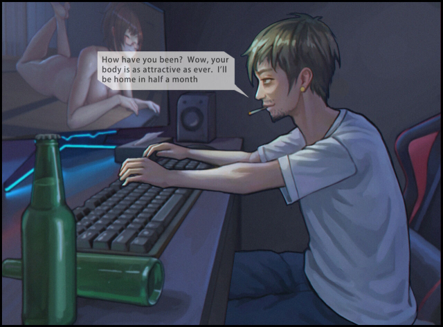 触手の苗床化孕み袋 人妻と夫がオナニーしているときに UMAの触手に肉体改造され強○出産_013