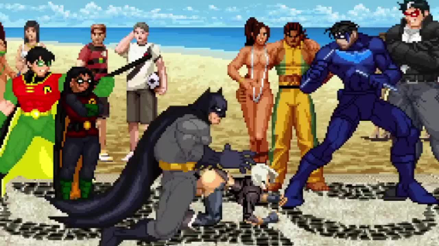 gettagangel (kof),batman,batman (bruce wayne),bruce wayne,damian wayne,dick grayson,jason todd,nightwing,red hood (dc),red robin,robin (damian wayne),robin (dc),tim drakea2f71ece6780c3bd2d15615