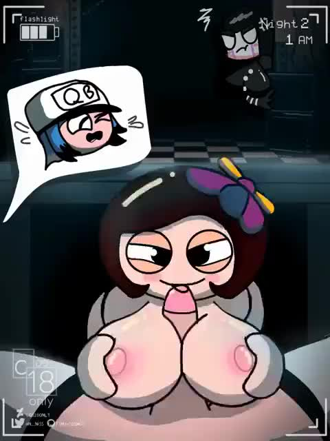 cos-18onlyanti groove,balloon boy (fnaf),jj (fnaf),marionette (fnaf),mey (cosonly),mosy (cosonly),nightguard,oc,original character,puppet (fnaf),shy guy,toy chica (fnaf)acc6c11c5b3ffd6345605bb0