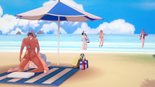 artist requestanis (nikke),anis (sparkling summer) (nikke),commander (nikke),helm (aquamarine) (nikke),helm (nikke),mary (bay goddess) (nikke),mary (nikke),nikke,nikke (species),rapi (nikke)ec3