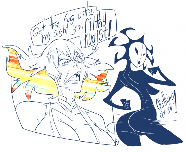 slbashi (samurai jack)+kiryuuin ragyou7c1e42941e6740ddbc684a106930f9ed