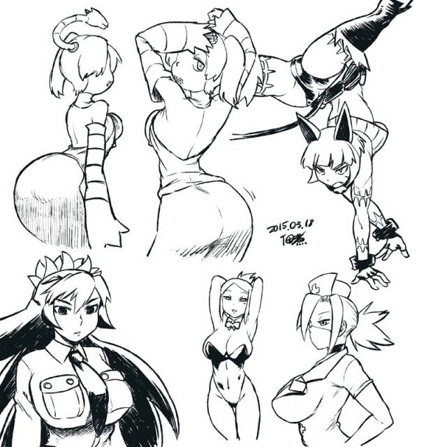 tsukudani (coke-buta)cerebella (skullgirls)+filia (skullgirls)+leviathan (skullgirls)+ms. fortune (skullgirls)+squigly (skullgirls)+valentine (skullgirls)ded3da3f798bc28cd9ef48a6