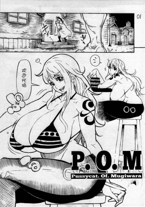 (C85) [Kocho Kocho Koukou (Bonten)] P.O.M (One Piece) [Chinese] [不咕鸟汉化组]_01