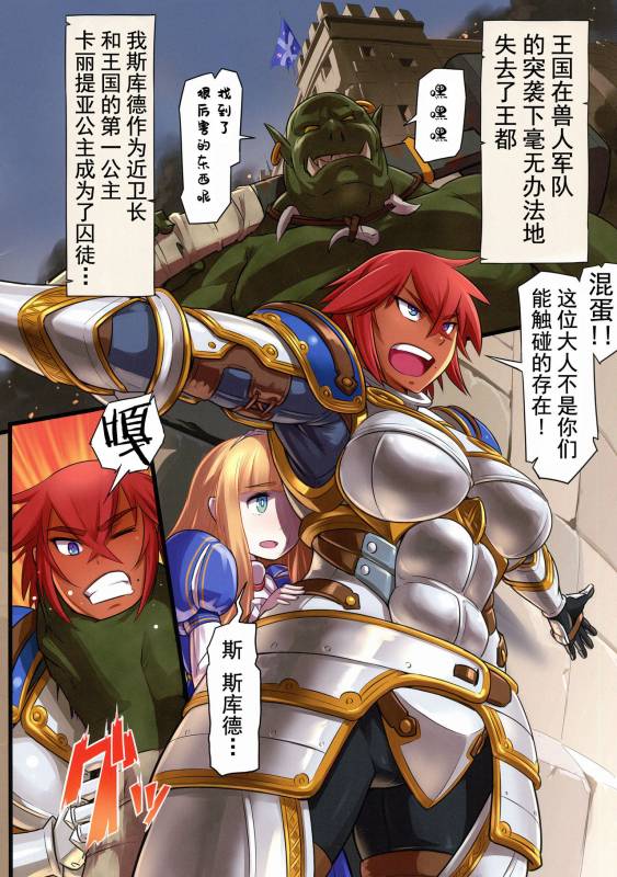 (C87) [M-ya (Mikoyan)] Kishi Ryoujoku Hime-sama dake wa Te o Dasuna!! [Chinese] [不咕鸟汉化组]_02