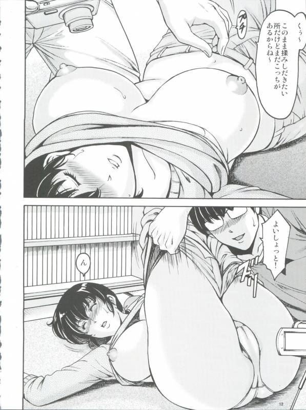 (C86) [Syouryu Yasui-Kai (Hoshino Ryuuichi)] Hitozuma Kanrinin Kyouko (Maison Ikkoku)_13