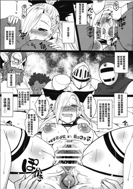 (C88) [YOMOTHUHIRASAKA (bbsacon)] Dain no Monshou (Dragon Quest Heroes) [Chinese] [不咕鸟汉化组]_11