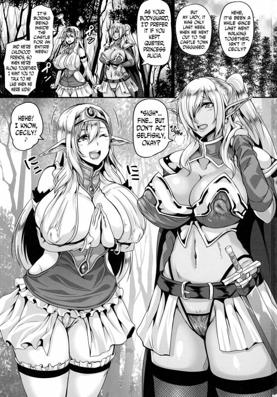 (C91) [Tiramisu Tart (Kazuhiro)] Reishuu no Dark Elf [English] [N04h]_02