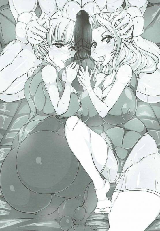 (C92) [JUSTICE-FLAME (Mare halberd eye)] Beiei Gattai Kodane Senmetsu Sakusen (Girls und P_01