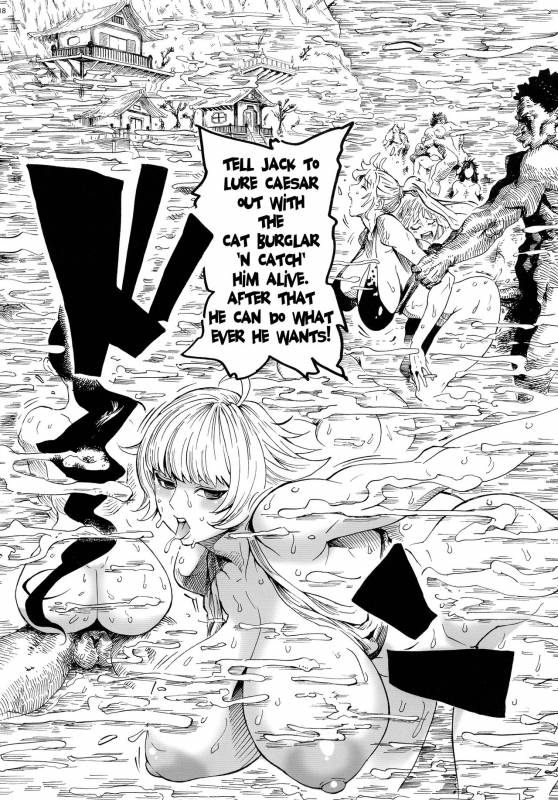 (C92) [Kocho Kocho Koukou (Bonten)] P.O.M Amazon lily last day (One Piece) [English]_19