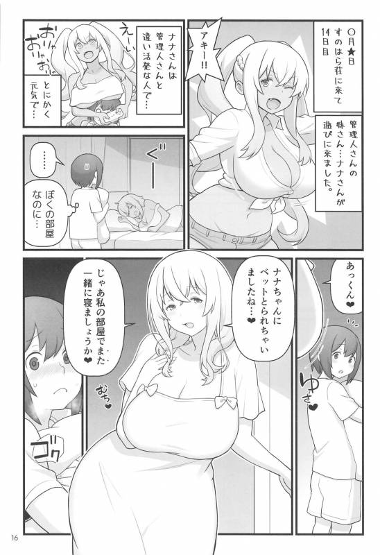 (C95) [Kakuzato-ichi (Kakuzatou)] Akkun no Nikkichou (Sunohara-sou no Kanrinin-san)_15