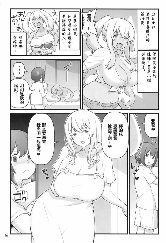 (C95) [Kakuzato-ichi (Kakuzatou)] Akkun no Nikkichou (Sunohara-sou no Kanrinin-san_15