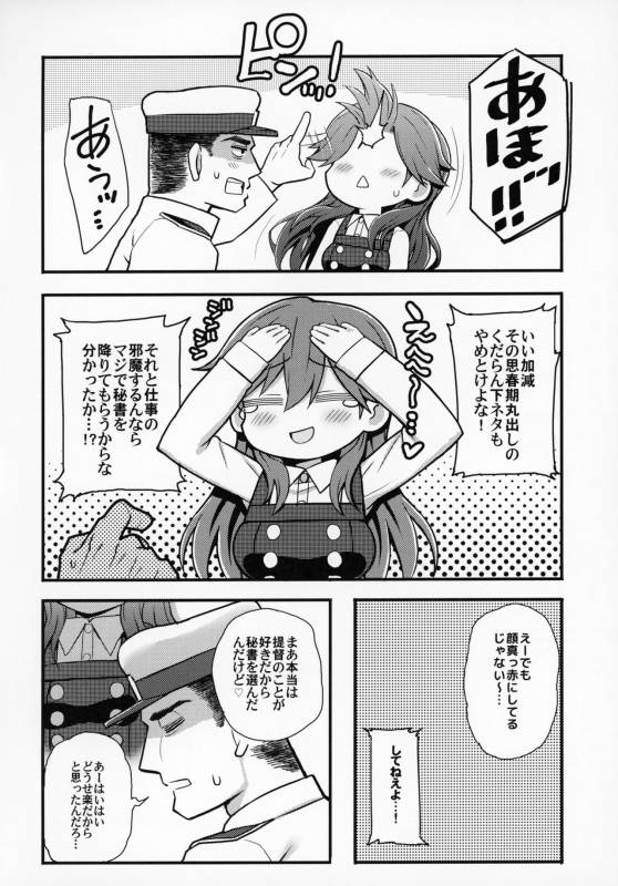 (C95) [Toragoyashiki (Rityou)] Sonna Chouhatsu ni Dare ga Uoooo!! (Kantai Collection -KanC_04