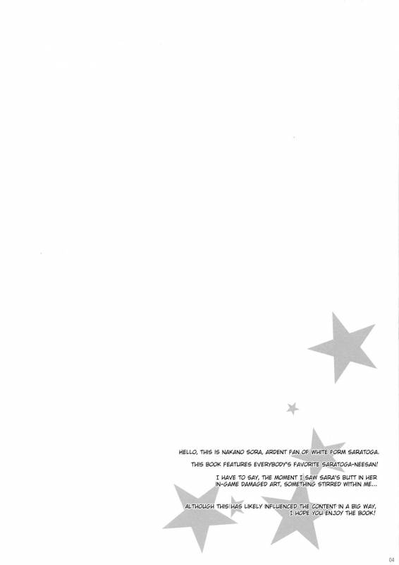 (COMIC1☆11) [In The Sky (Nakano Sora)] Yes. Sara is here... (Kantai Collectio_02