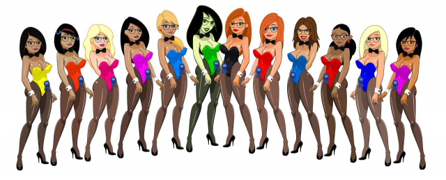 fnbmanann possible+bonnie rockwaller+hope (kim possible)+jessica (kim possible)+kimberly ann possible+marcella (kim possible)+monique+shego+tara (kim possible)+vivian porter+yori+zi