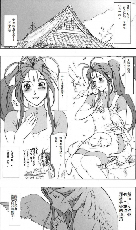 (C77) [Niku Ringo (Kakugari Kyoudai)] NIPPON CHANGE (Ah! My Goddess) [Chinese] [DJ个_04