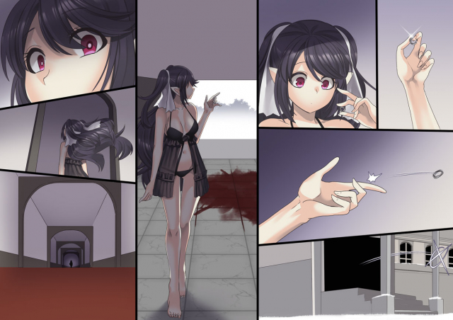 [Hawk Bit (Kouji)] Bishoujo Vampire ni Bonyuu Drink Bar n_185