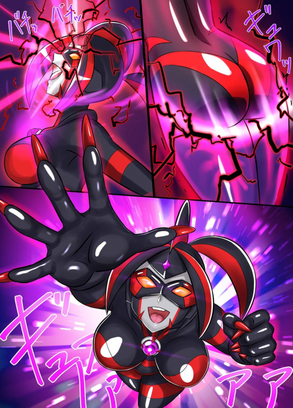 [Hengaya (asu)] Ultimate Rena Ch. 4 Uchuujin no Wana! Fukanzen Henshin! (_57