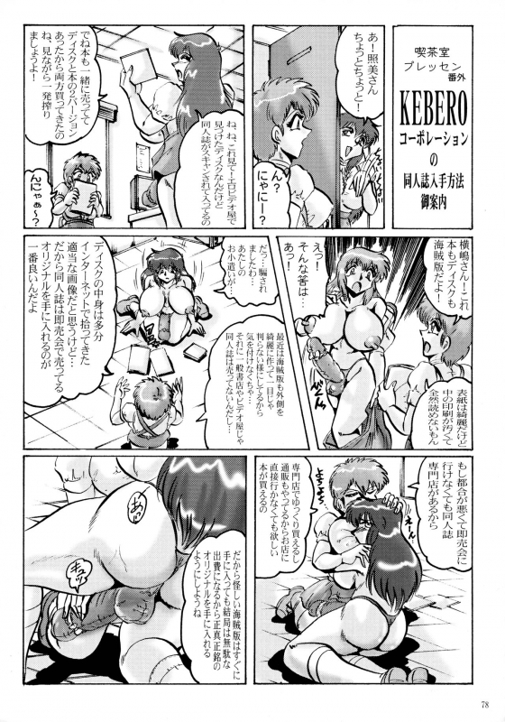 [KEBERO Corporation (Various)] Shin Hanajuuroku VIII (Walkure, Kochikame)_76