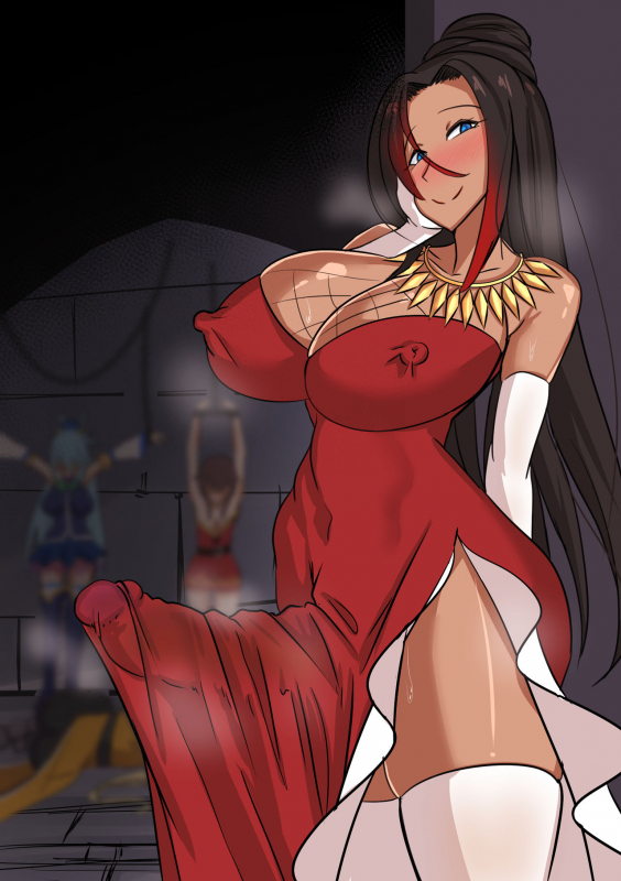 [Merkonig] B-Trayal 29 Sylvia (Kono Subarashii Sekai ni Syukufuku o!)_14