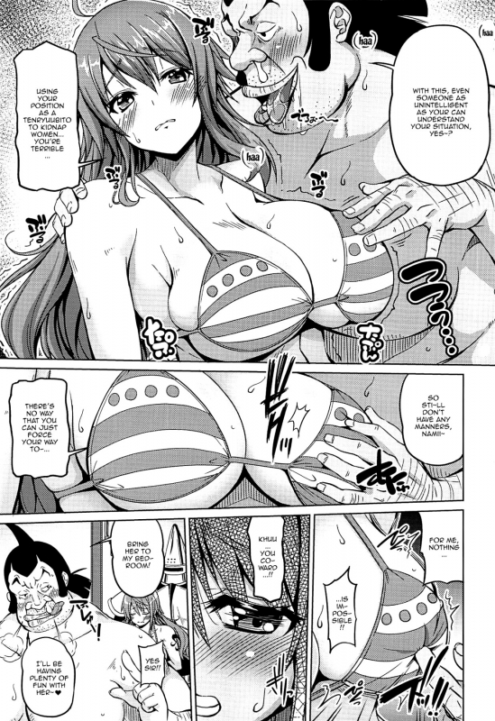 (C97) [BRAVE HEART petit (KOJIROU!)] Kaizoku Kyonyuu 4 Big Breasted Pirate 4 (One Piece) [English] {Doujins.co_03
